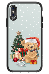 Merry Christmas Bear - Apple iPhone X
