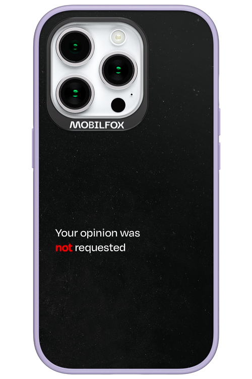 Not Requested 2.0 - Apple iPhone 15 Pro