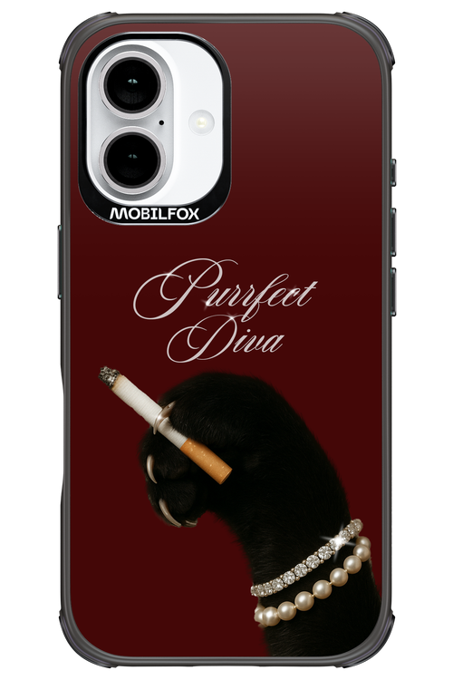 Purrfect Diva - Apple iPhone 16