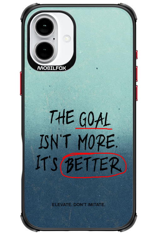 The Goal 2.0 - Apple iPhone 16 Plus