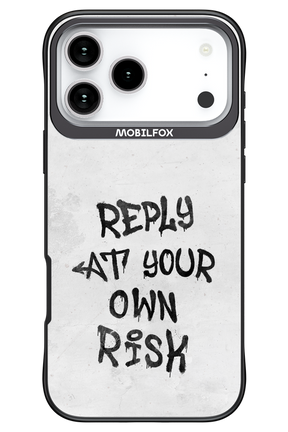 At Your Own Risk 2.0 - Apple iPhone 17 Pro Max