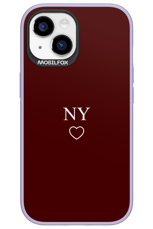 NY Burgundia 2.0 - Apple iPhone 15