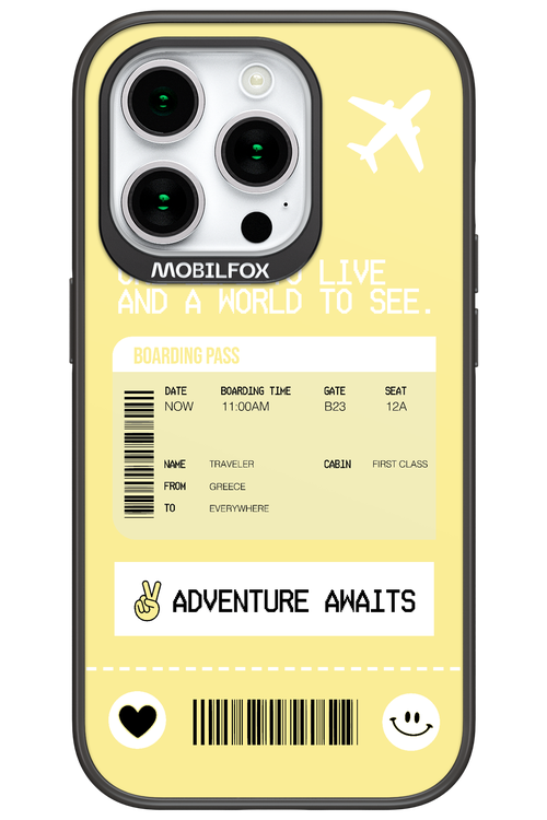 BOARDING PASS - Apple iPhone 15 Pro