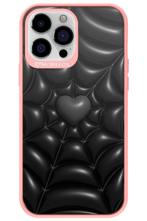 Black Spider Heart - Apple iPhone 13 Pro Max