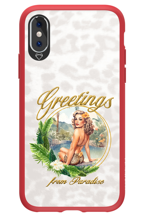 Greetings from Paradise - Apple iPhone X