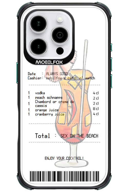 sex on the beach cocktail - Apple iPhone 16 Pro