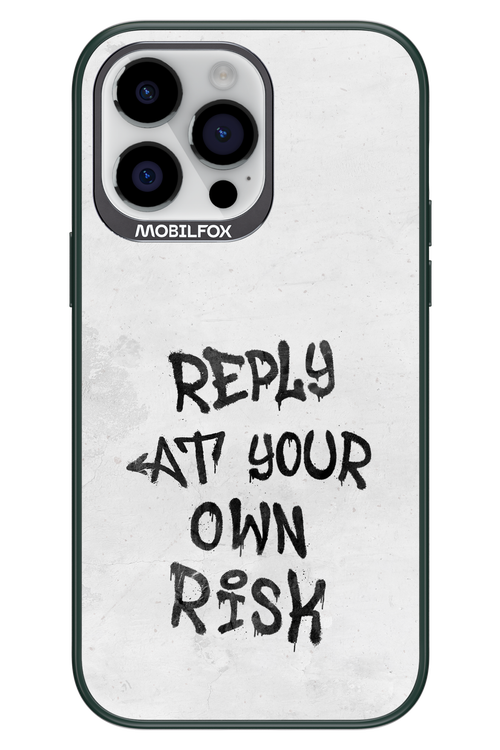 At Your Own Risk - Apple iPhone 14 Pro Max