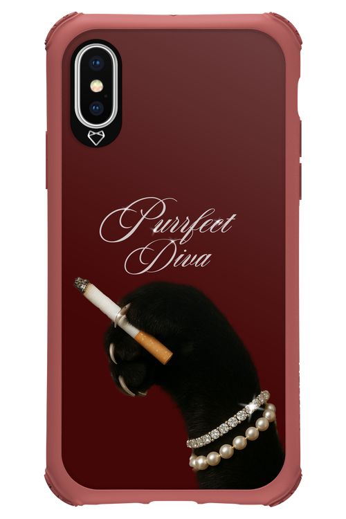 Purrfect Diva - Apple iPhone X
