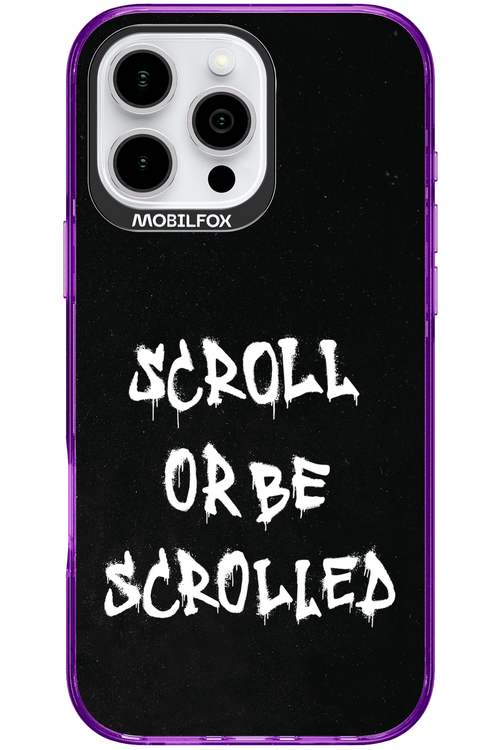 Scroll Black - Apple iPhone 16 Pro Max