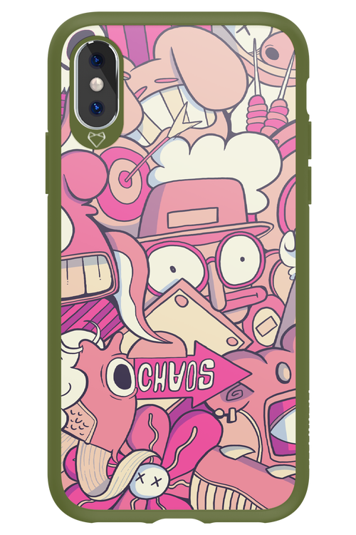 Coral Chaos - Apple iPhone XS