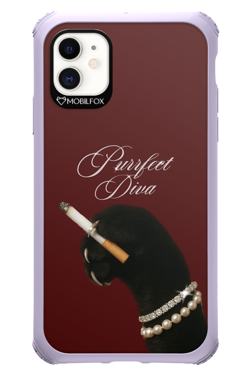Purrfect Diva - Apple iPhone 11
