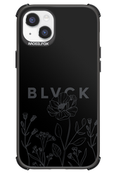 Black Flowers - Apple iPhone 14 Plus