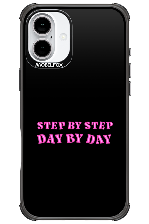 Step by Step Black - Apple iPhone 16 Plus