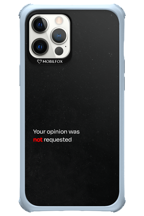 Not Requested 2.0 - Apple iPhone 12 Pro Max