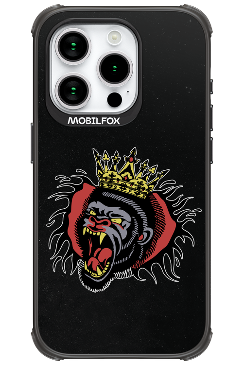 Monkey Rage Black - Apple iPhone 15 Pro