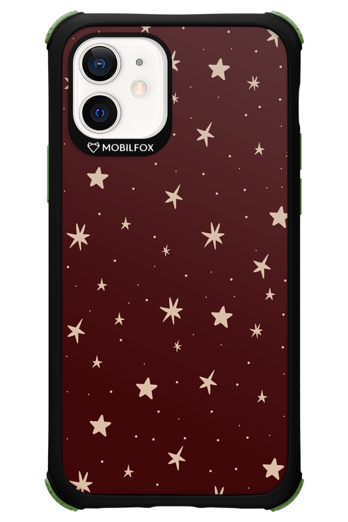 Burgundy Stars - Apple iPhone 12