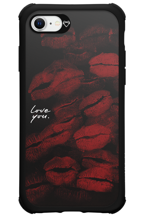 LOVE U BLACK 2.0 - Apple iPhone SE 2022