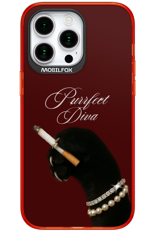 Purrfect Diva - Apple iPhone 15 Pro Max