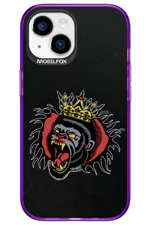 Monkey Rage Black - Apple iPhone 15