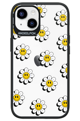 Smiley Flowers Transparent - Apple iPhone 14