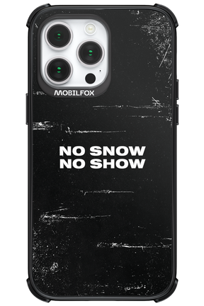 No snow, no show - Apple iPhone 14 Pro Max