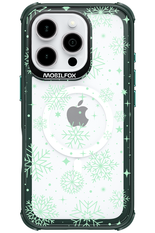 Tiffany's Snowflakes - Apple iPhone 16 Pro