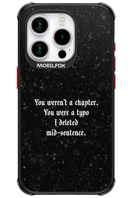 A Typo - Apple iPhone 15 Pro