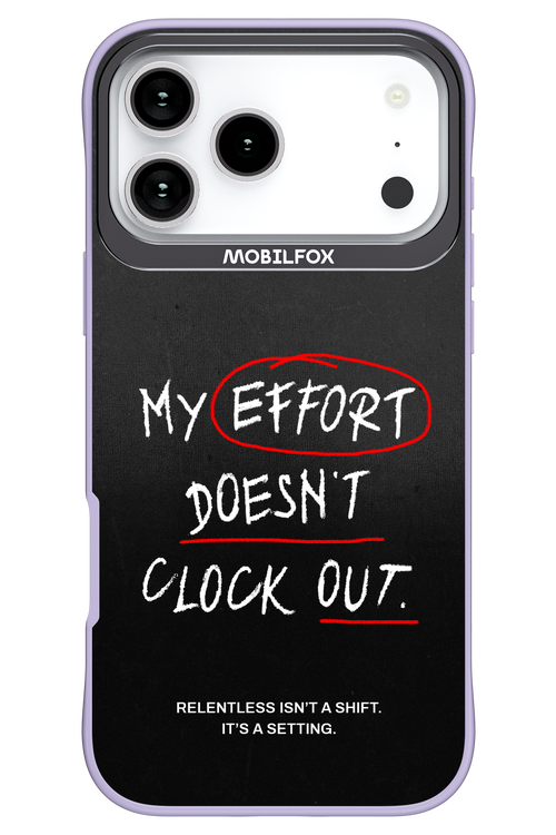 My Effort 2.0 - Apple iPhone 17 Pro Max