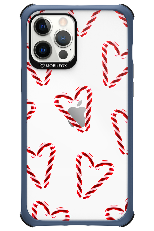 Candy Cane Hearts - Apple iPhone 12 Pro Max