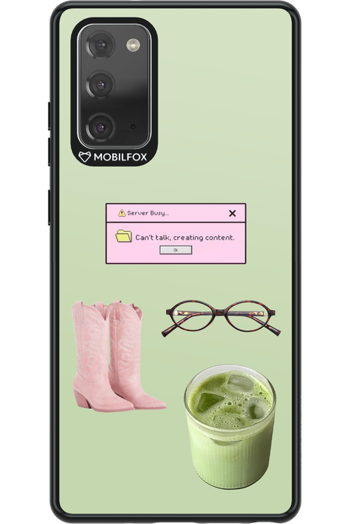 Matcha Babe - Samsung Galaxy Note 20