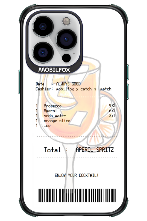 aperol spritz cocktail - Apple iPhone 13 Pro