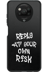 Risk Black - Xiaomi Poco X3 Pro