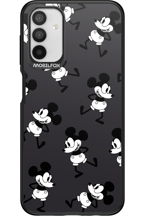 Iconic Mouse (antracite pattern) - Samsung Galaxy A04s
