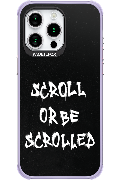 Scroll Black 2.0 - Apple iPhone 15 Pro Max