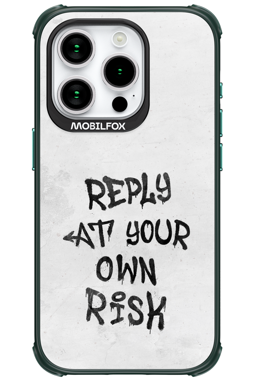 At Your Own Risk - Apple iPhone 15 Pro