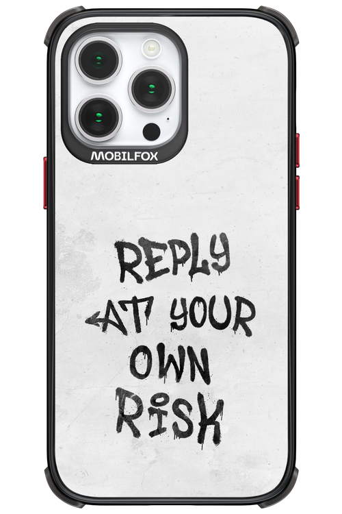 At Your Own Risk 2.0 - Apple iPhone 14 Pro Max