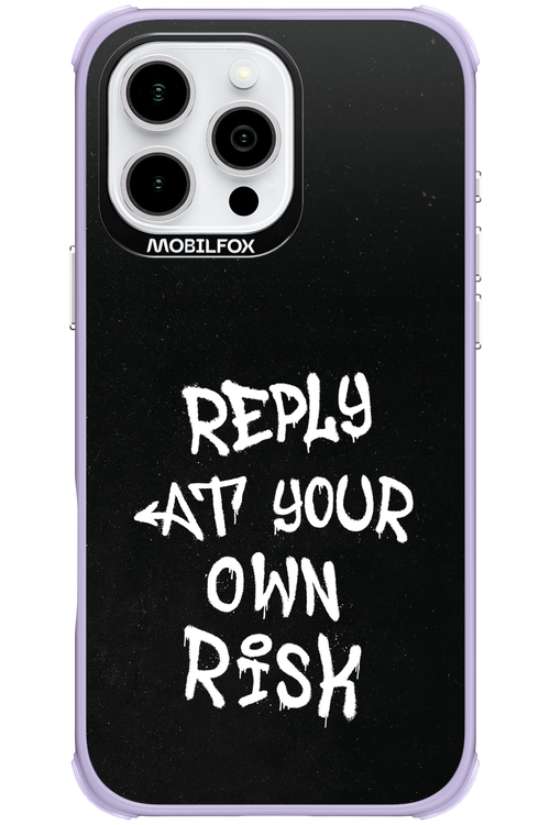 Risk Black 2.0 - Apple iPhone 16 Pro Max