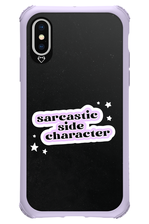 Sarcastic Black - Apple iPhone XS