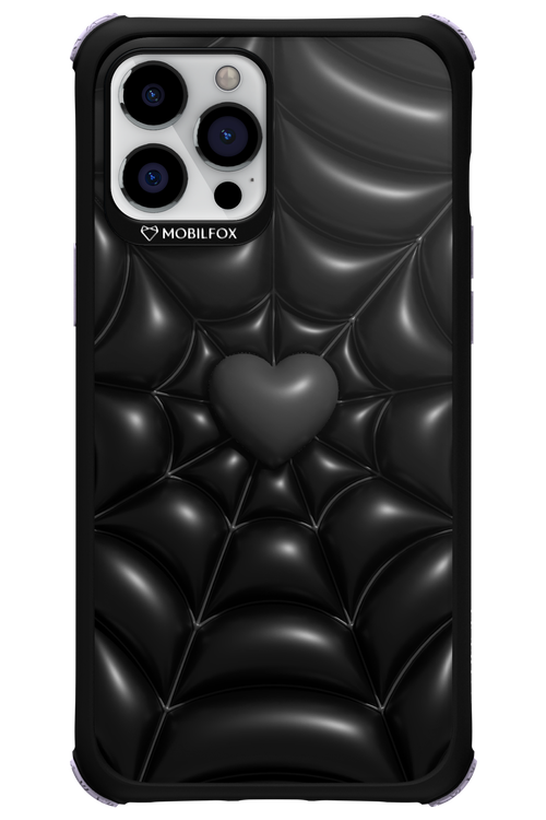 Black Spider Heart - Apple iPhone 12 Pro Max