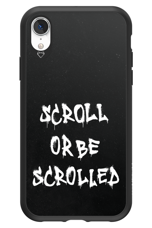 Scroll Black - Apple iPhone XR