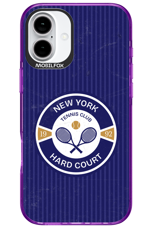 New York Hard Court Club 2.0 - Apple iPhone 16 Plus