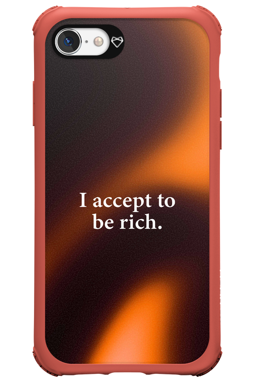 I accept to be rich - Apple iPhone 7