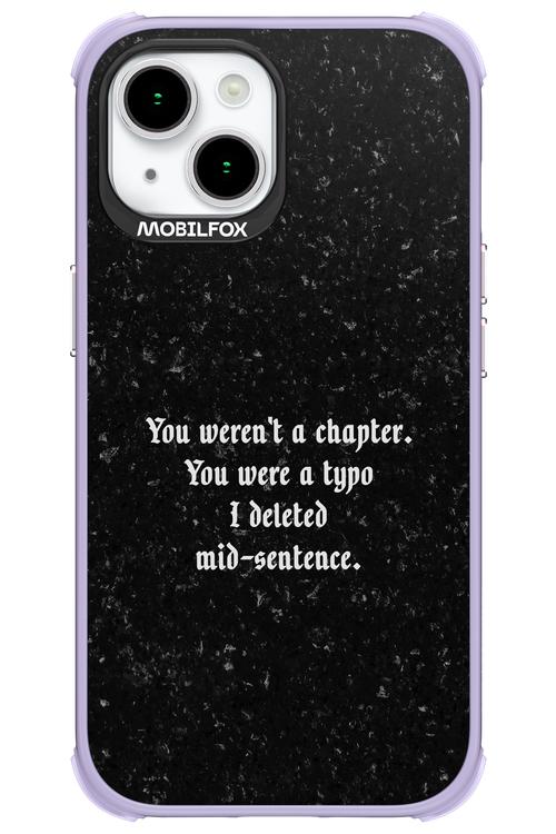 A Typo - Apple iPhone 15