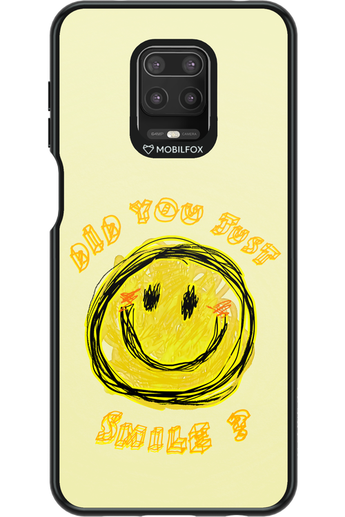 Crayon Smiley - Xiaomi Redmi Note 9 Pro