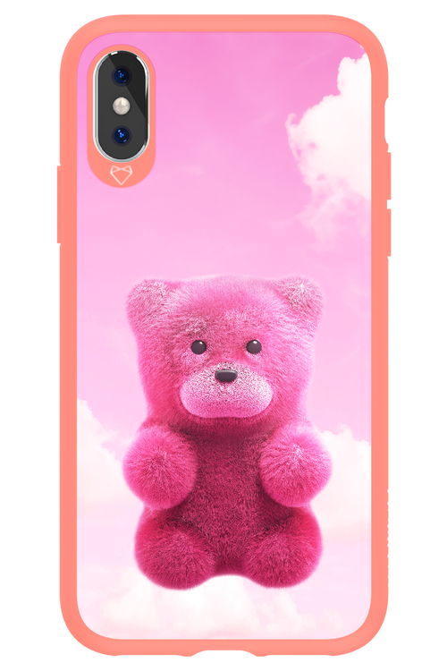 Pinky Bear Clouds - Apple iPhone XS