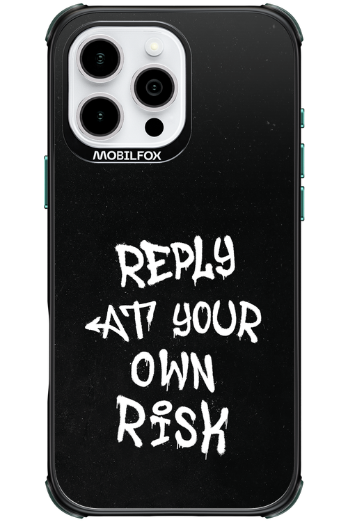 Risk Black 2.0 - Apple iPhone 16 Pro Max