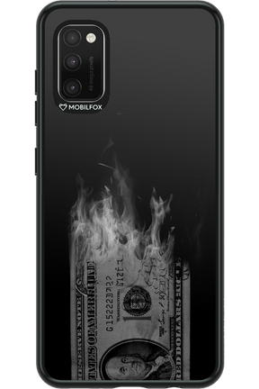Money Burn B&W - Samsung Galaxy A41