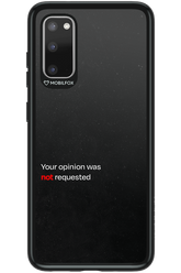 Not Requested 2.0 - Samsung Galaxy S20