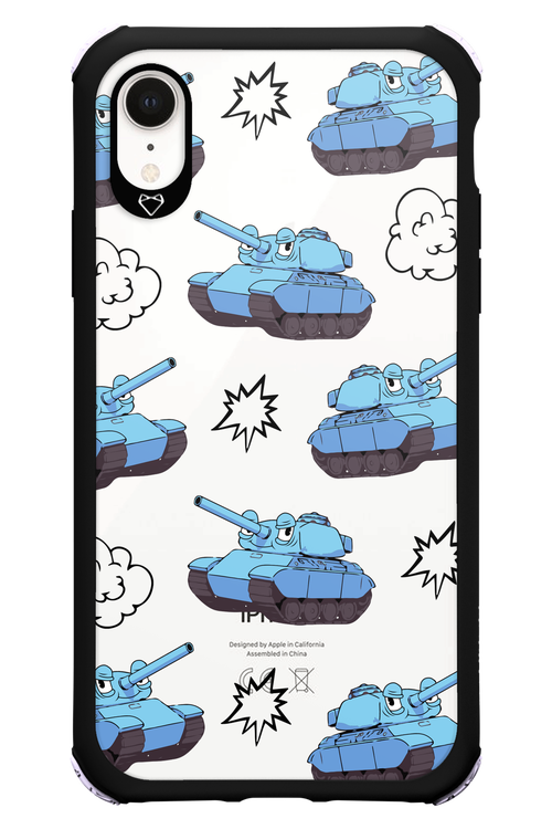Tank Guy Transparent 2.0 - Apple iPhone XR