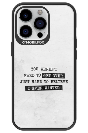 Hard to Believe 2.0 - Apple iPhone 13 Pro